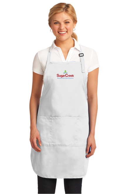 Easy Care Full-Length Apron with Stain Release