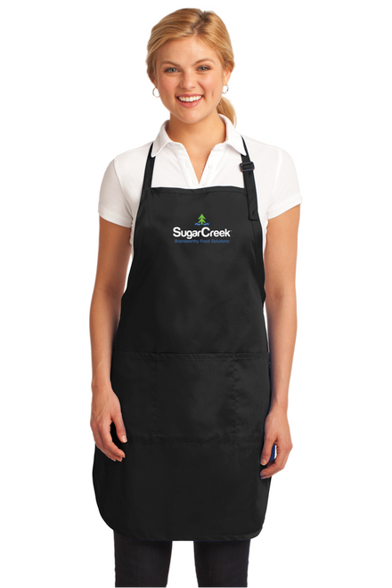 Easy Care Full-Length Apron with Stain Release