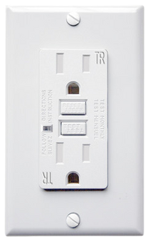 GFCI 15Amp Tamper Resistant UL2008 w/ LED White