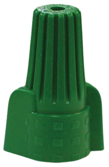 Winged Wire Connector Green