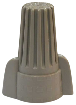 Winged Wire Connector Gray