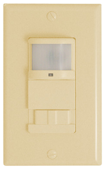 Occupancy/Vacancy Sensor (Auto On Auto Off) Operation Ivory