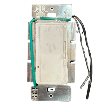 Sliding Dimmer Single Pole 600W White