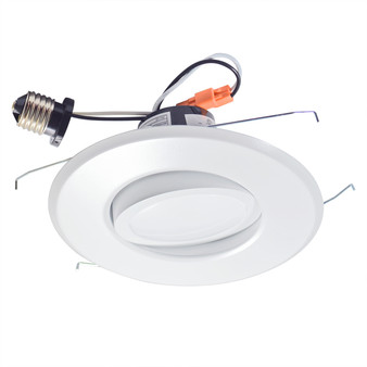 6" LED Recessed Retrofit Kit Adjustable Gimbal Dimmable 4000K