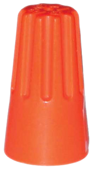 Round Wire Connector Orange