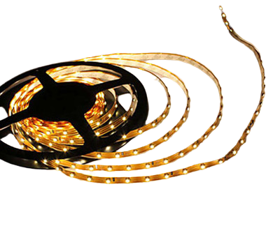 LED Non-Waterproof Strip Tape Light 12V DC 3000K