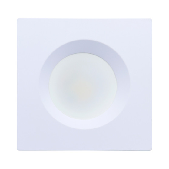 6" LED Recessed Retrofit Kit Square Smooth 5CCT Dimmable - Round
