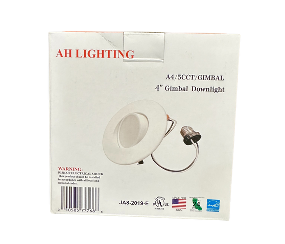 4" LED Recessed Gimbal 5CCT