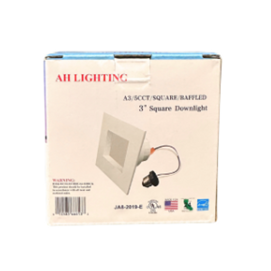 3 INCHES  5CCT SQUARE BAFFLE