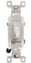 Three Way Toggle Switch 15A White