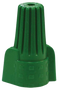 Winged Wire Connector Green