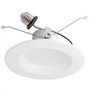 6" & 5"  LED Recessed Smooth  Retrofit Kit Reflector 3000K 15W