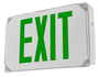 LED EXIT LIGHT WET LOCATION DOUBLE-FACE GREEN & RED