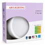 Upgrade your lighting with this 4-inch LED disk downlight featuring selectable 5CCT (2700K–5000K) for customizable brightness and color temperature. Delivering 700 lumens with smooth dimming and a wide 120° beam angle, this low-profile fixture provides even, energy-efficient illumination for any space. Designed for easy installation with E26 base or J-box compatibility, it is ideal for residential and commercial applications, including kitchens, hallways, and multi-family housing. UL listed, Energy Star certified, and wet location rated for reliable performance.