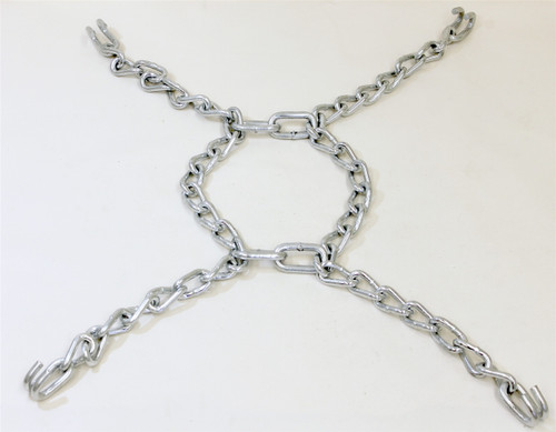 DUO Twist Link Cross Chain - Part no. CC302