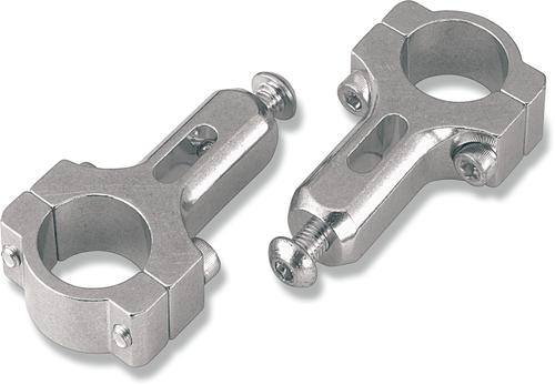 MOOSE OFFROAD - M6002-11 - Aluminum 7/8" Handguard Mount Clamps - Silver