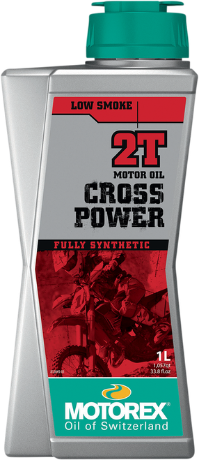 MOTOREX - 308092 - Cross Power Synthetic 2T Oil - 1L