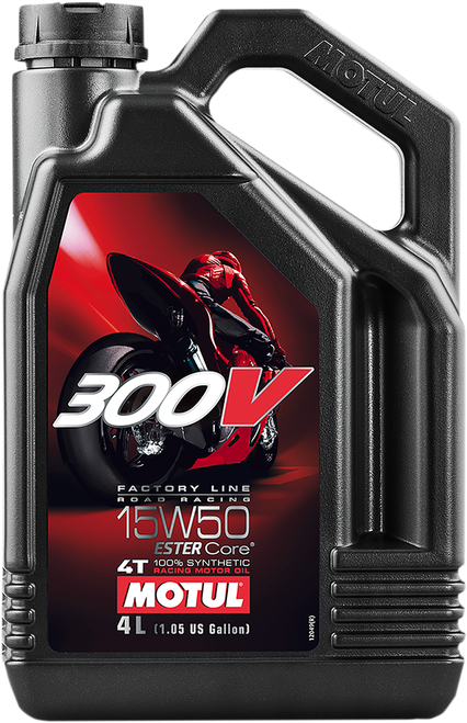 MOTUL - 104129 - 300V Synthetic Ester Oil - 15W-50 - 4L