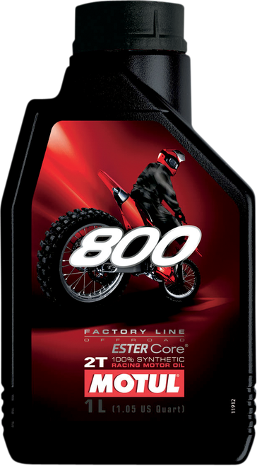 MOTUL - 104038 - 800 2T Off-Road Synthetic Oil - 1L