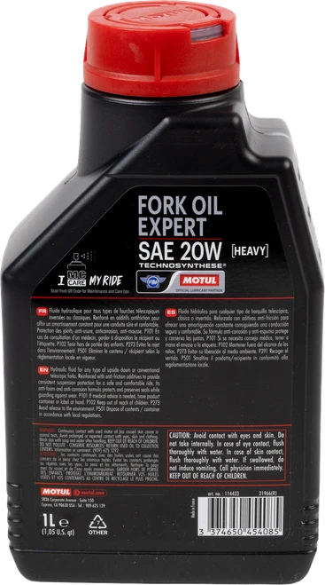 MOTUL - 114433 - Heavy Expert Fork Oil - 20W