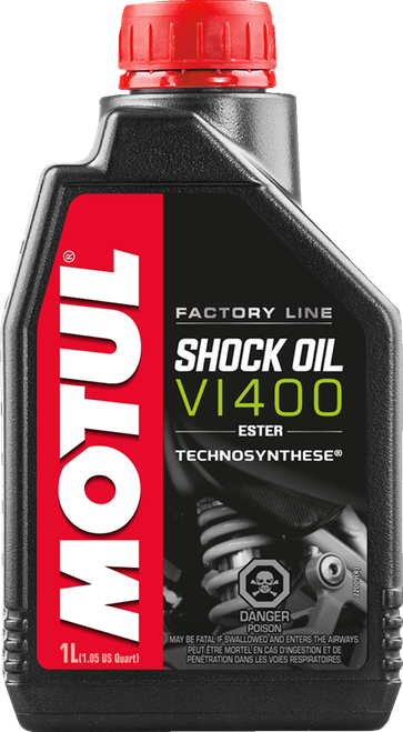 MOTUL - 114442 - V1400 Factory Line Shock Oil - 1 liter