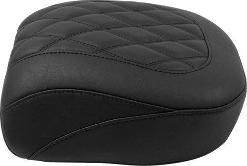MUSTANG - 88511 - Wide Tripper Seat - Passenger - Black Stitching - FLT/FLH '23-'25