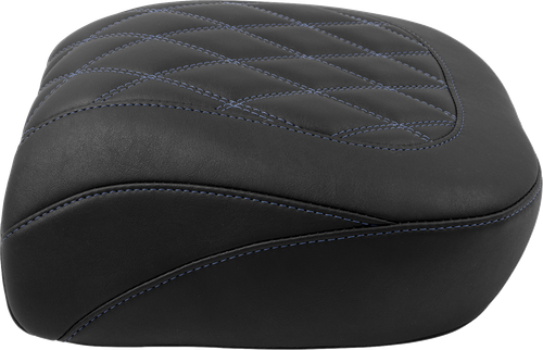 MUSTANG - 88511SB - Wide Tripper Seat - Passenger - Sky Blue Stitching - FLT/FLH '23-'25