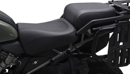 MUSTANG - 84810 - Adventure Touring Seat - Vinyl - Black - Pan America '21-'25