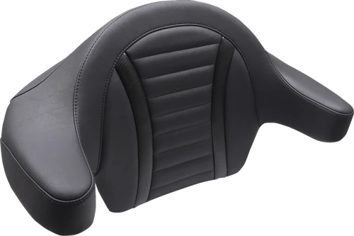 MUSTANG - 88403 - Deluxe Extended Passenger Arm Backrest - Black - Touring