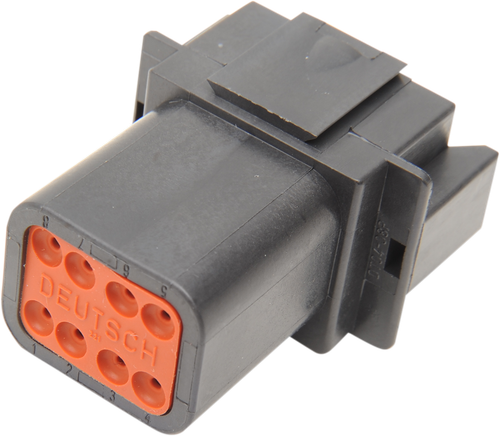 NAMZ - DR-8B - Deutsch Receptacle - 8 Pin - Black