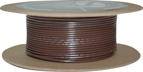 NAMZ - NWR-1-100-20 - 100' Wire Spool - 20 Gauge - Brown/Black