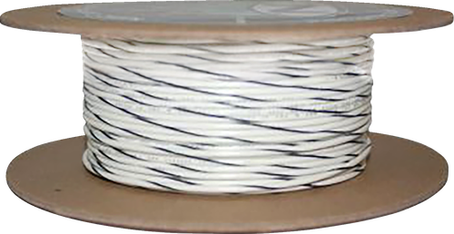 NAMZ - NWR-90-100-20 - 100' Wire Spool - 20 Gauge - White/Black