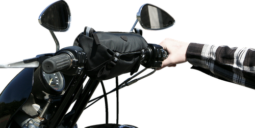 NELSON RIGG - GLHB-S - Greg Lutzka Signature Handlebar Bag - Black