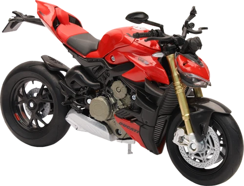 NEW RAY TOYS - 58273 - Ducati Streetfighter V4 - 1:12 Scale - Black/Red