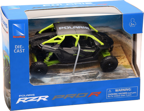 NEW RAY TOYS - 07393 - Polaris RZR Pro R4 - 1:18 Scale - Black