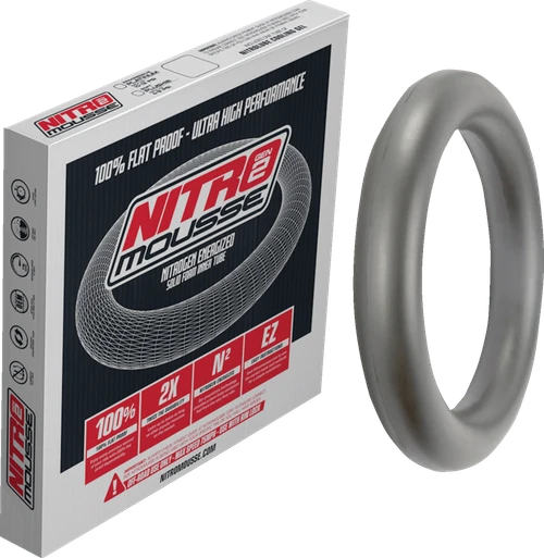 NITROMOUSSE - NM21-220 - Mousse Tube - Platinum - Standard - 80/100-21 | 90/90-21