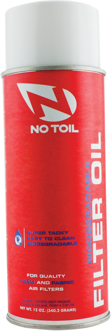NO TOIL - NT202 - Air Filter Oil - 12 oz. net wt. - Aerosol