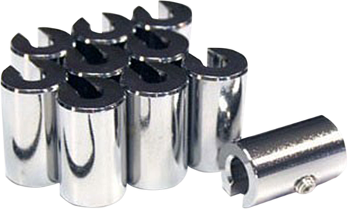 NO-MAR - WT-SPK10CH-1 - Wheel Weights - 1 oz - Chrome - 10 Pack
