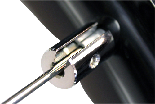 NO-MAR - WT-SPK10CH-1 - Wheel Weights - 1 oz - Chrome - 10 Pack