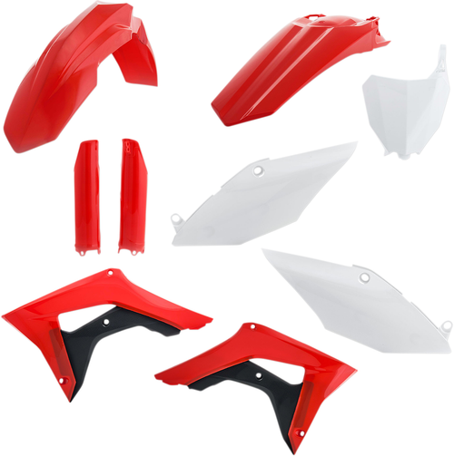ACERBIS - 2630705569 - Full Replacement Body Kit - OEM '17 Red/White/Black