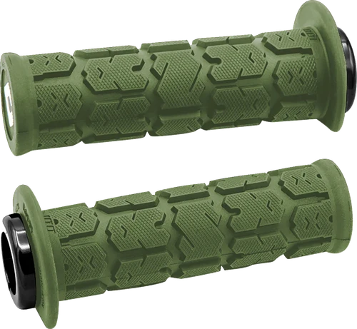 ODI - J33RGAG-B - Rogue 2.1 Lock-On Grips - ATV/PWC - Green/Black