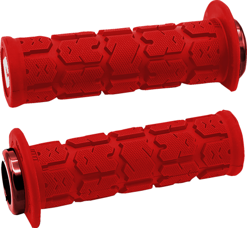 ODI - J33RGDR-R - Rogue 2.1 Lock-On Grips - ATV/PWC - Red/Red