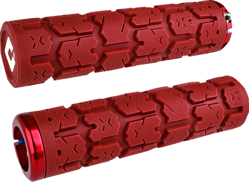 ODI - L33RGDR-R - Rogue 2.1 Lock-On Grips - PWC - Dark Red/Red