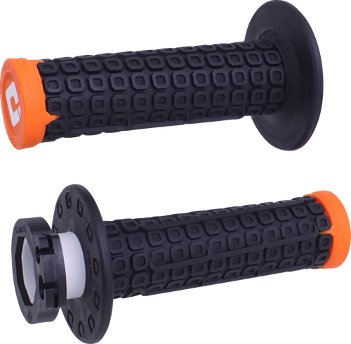 ODI - H36NDBO - Nomad Lock-On Grips - Off-Road - Black/Orange