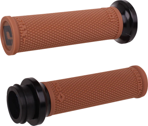 ODI - V30ITWGR-B - Ruffian Lock-On Street Grips - Indian TBW - Gum/Black