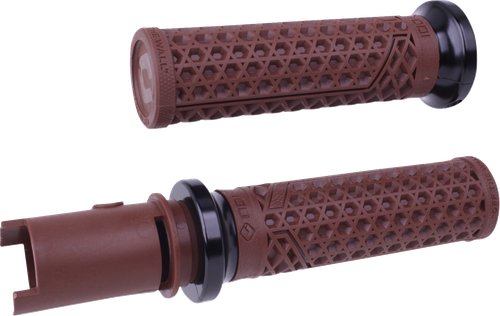 ODI - V31VHTCN-B - Vans Harley Davidson Grips - CVO TBW - Brown/Black