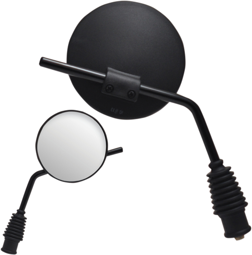 PARTS UNLIMITED - 0640-0968 - Mirror - Side View - Dual Sport - Standard - Left/Right - Black