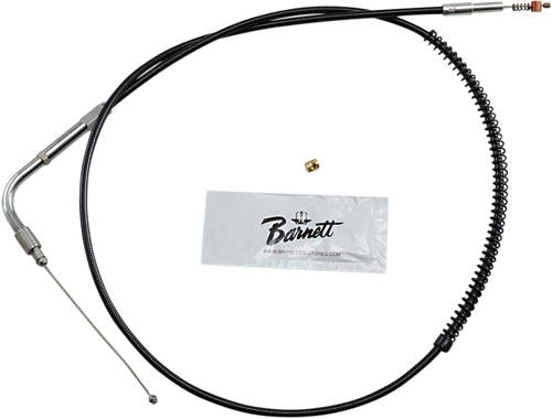 BARNETT - 101304002506 - Black Vinyl Idle Cable - +6" Size - 36-1/2" Length