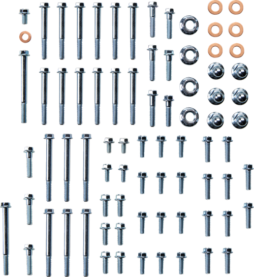 BOLT - E-R2-0108 - Engine Fastener Kit - '01-'08 Suzuki RM250