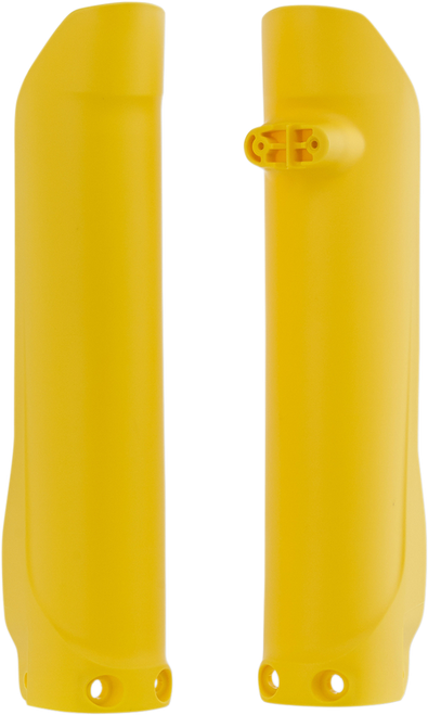 ACERBIS - 2470680005 - Lower Fork Covers for Inverted Forks - Yellow